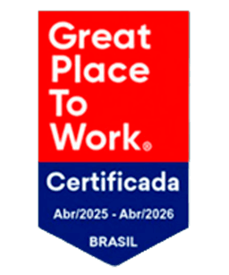Great Place to Work - Certificada Abr/2025 - Abr/2026 Brasil